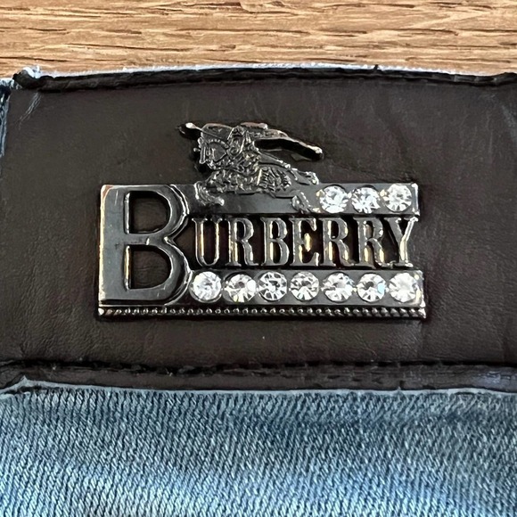 BURBERRY LONDON MEDIUM WASH SKINNY JEGGINGS BLUE WOMEN'S SIZE 26 - Picture 8 of 14